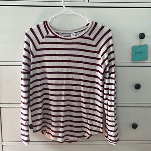 Old Navy Super Soft Striped Sweater with Flare Sleeves